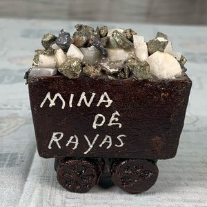 Ore cart souvenir from “Mina de Rayas”